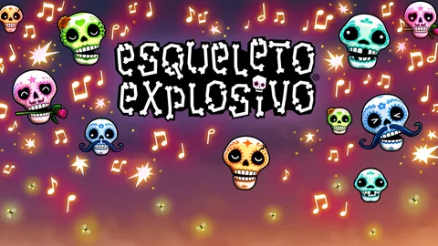 Esqueleto Explosivo® oyununun kapak görseli