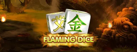 Flaming Dice oyununun kapak görseli
