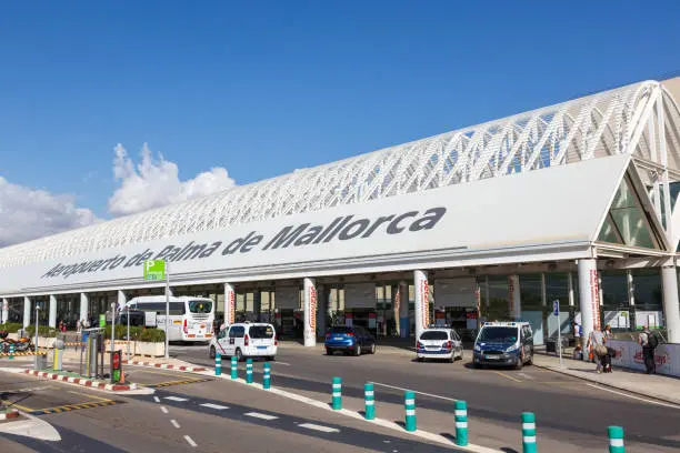 Terminal Palma De Mallorca airport PMI Balearic Island Spain
